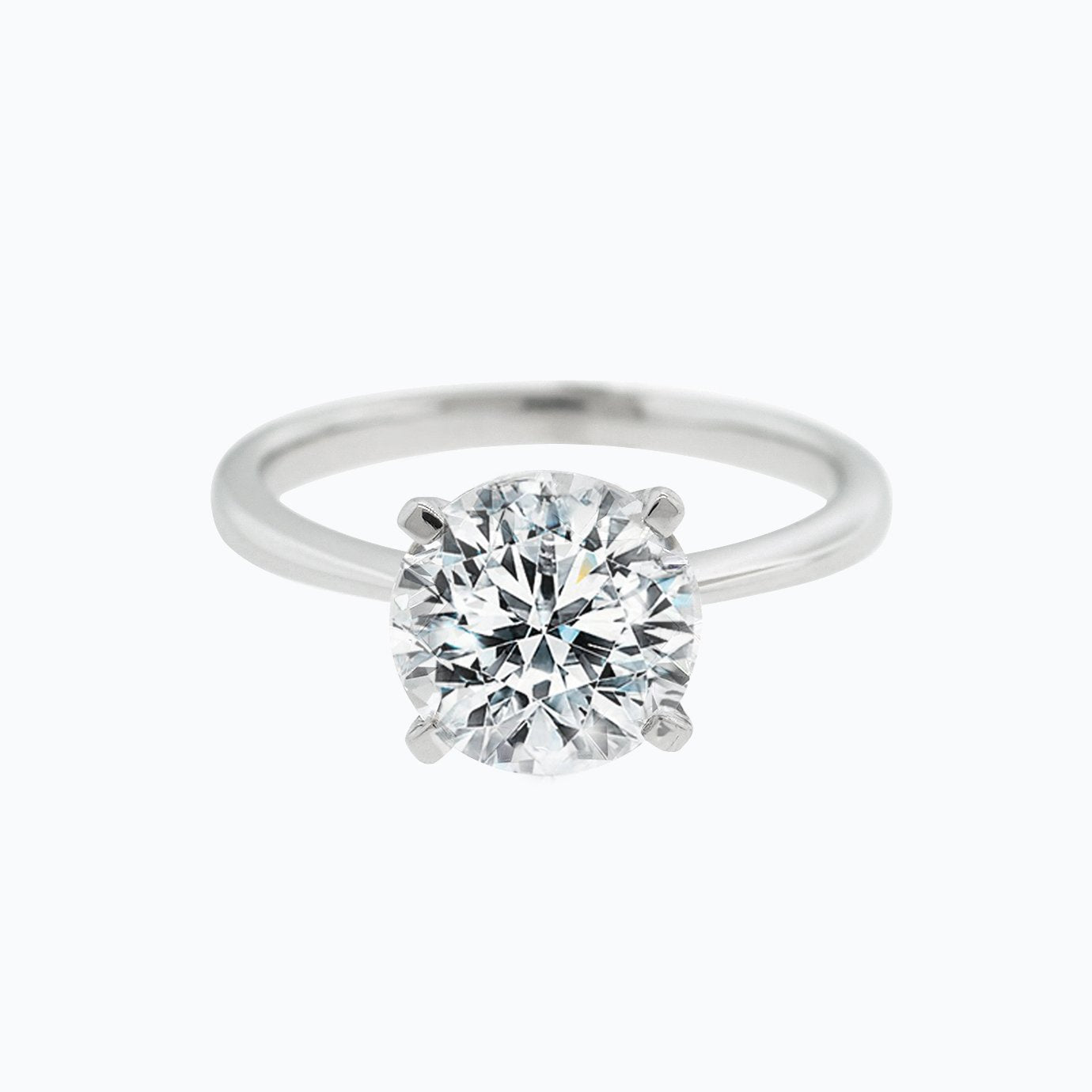 1.50 ct round solitaire cvd f/vs2 diamond engagement ring