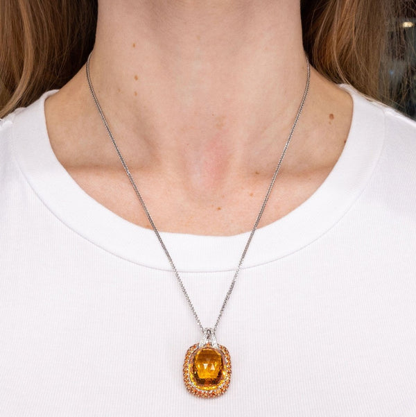 15.69ct Citrine Necklace