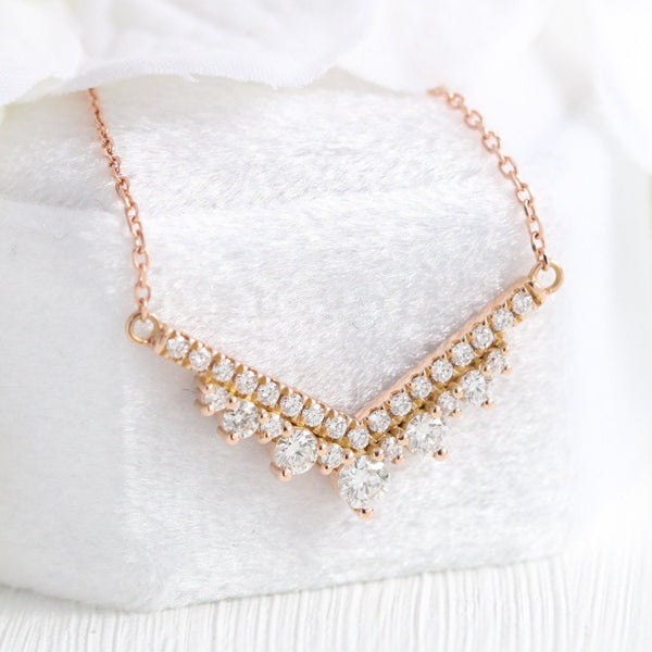 Tiara Diamond Necklace For Women