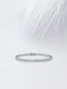 Marquise Cut Moissanite Diamond Tennis Bracelet in White Gold