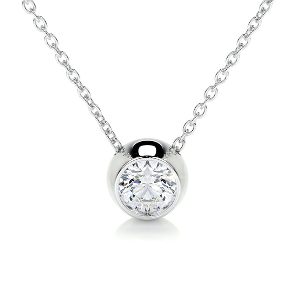 Dorothy Lab Grown Diamond Pendant -14K White Gold