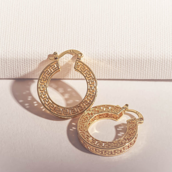 Vintage Egyptian Hoops for women