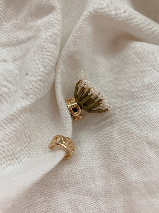 Cuban Cuff Earring for women