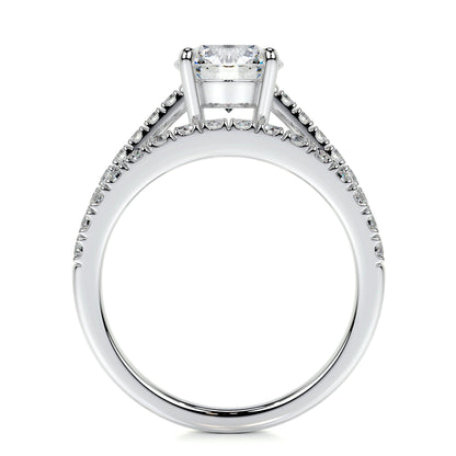 Anna Luxe Lab Grown Diamond Bridal Set -14K White Gold