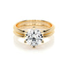 Alexis Lab Grown Diamond Bridal Set -18K Yellow Gold