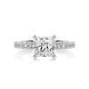 1.50 CT Princess Solitaire CVD G/VS2 Diamond Engagement Ring