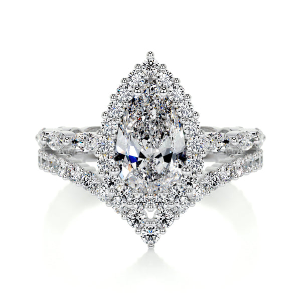 Dawn Lab Grown Diamond Bridal Set -14K White Gold