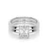 Carolina Lab Grown Diamond Bridal Set -14K White Gold