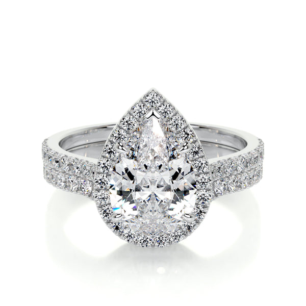 Sophia Lab Grown Diamond Bridal Set -14K White Gold