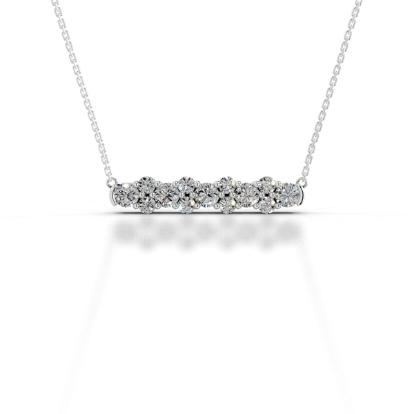 Lachelle Lab Grown Diamond Pendant - 14K White Gold