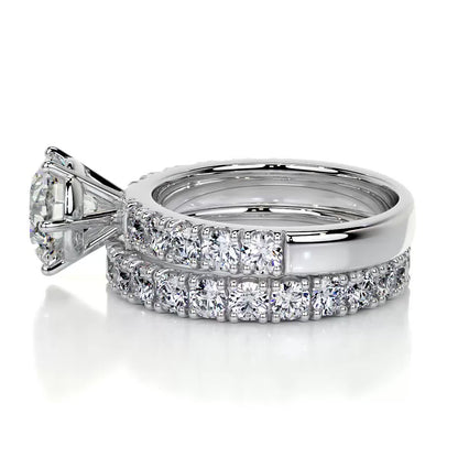 Destiny Lab Grown Diamond Bridal Set -14K White Gold
