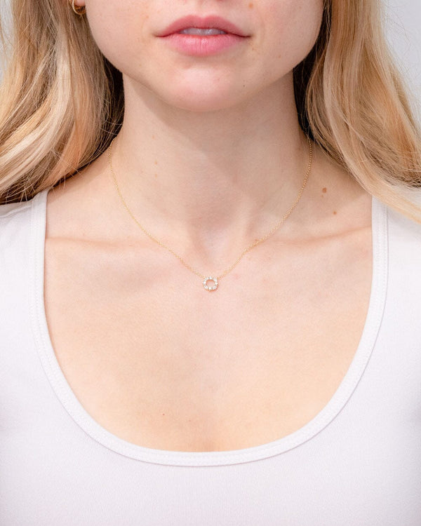 Diamond Wreath Necklace